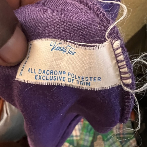 Vanity Fair Vintage Purple Robe/House robe - Picture 3 of 6